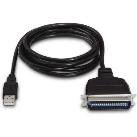 Aisens A104-0038 Conversor USB tipo A a CN36 paralelo Negro 1,5 m